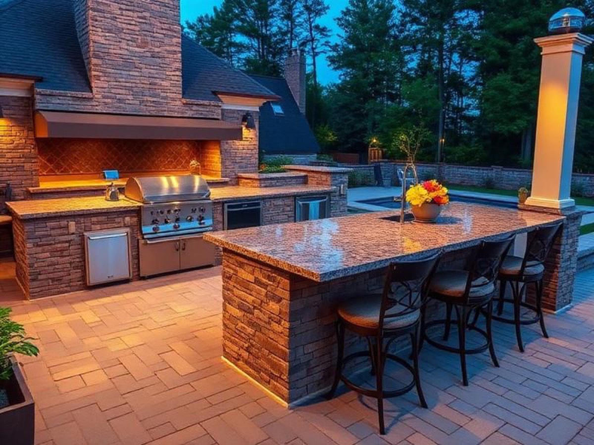 Outdoor kitchen